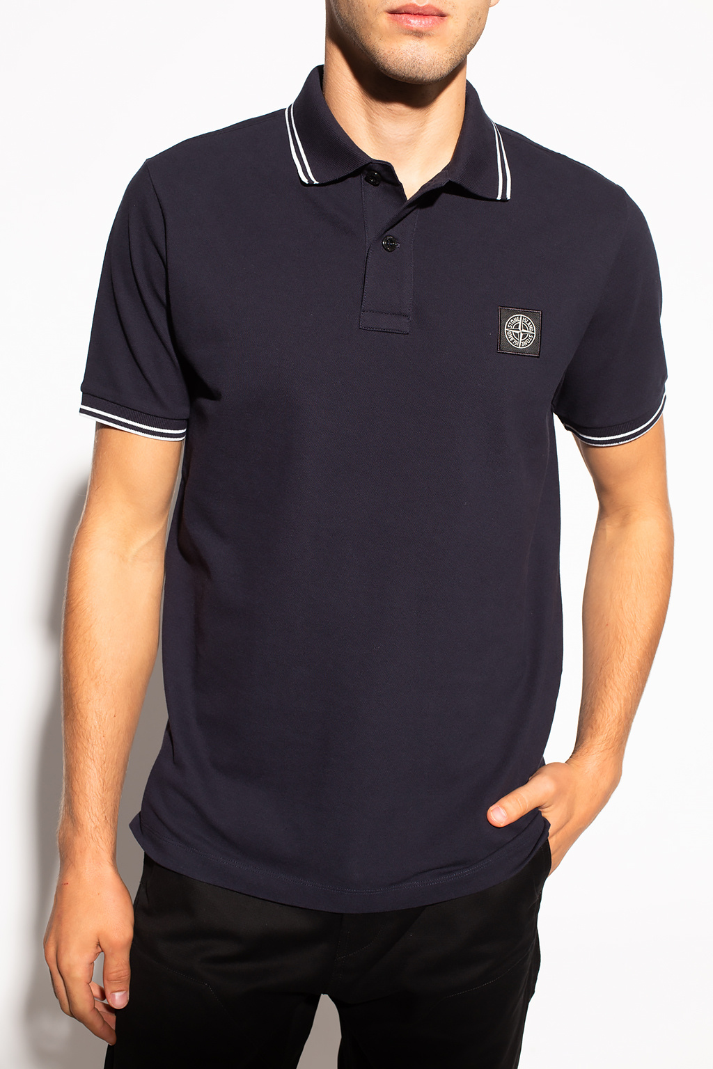 Stone Island Polo shirt with logo