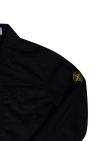 adidas Originals Camo AOP Print Hoodie Jacket with collar