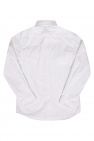 Sweatshirt Aus Baumwollfleece Mit Druck Shirt with collar