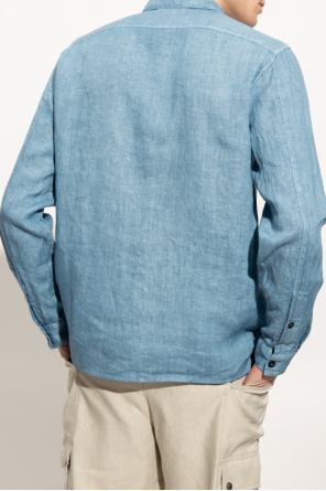 Stone Island Linen Relaxed-Fit shirt