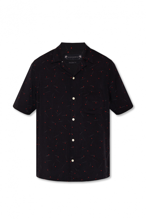 AllSaints ‘Morse’ Fonc shirt with short sleeves