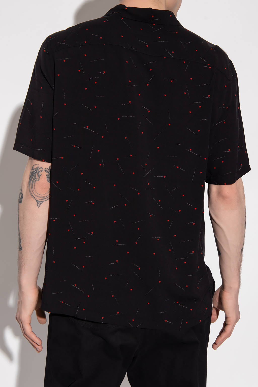 AllSaints ‘Morse’ Fonc shirt with short sleeves