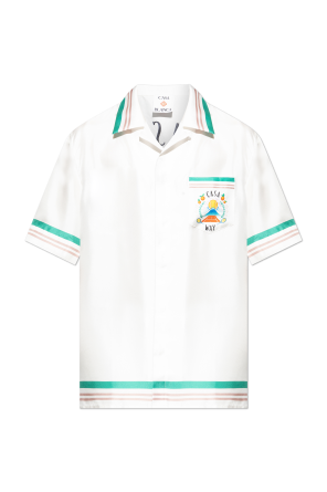 Silk short-sleeve shirt od Casablanca