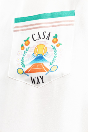 Casablanca Silk short-sleeve shirt
