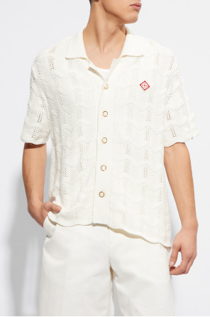 Casablanca Crochet shirt