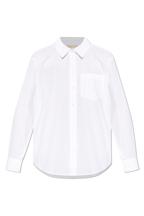 Cotton shirt with pocket