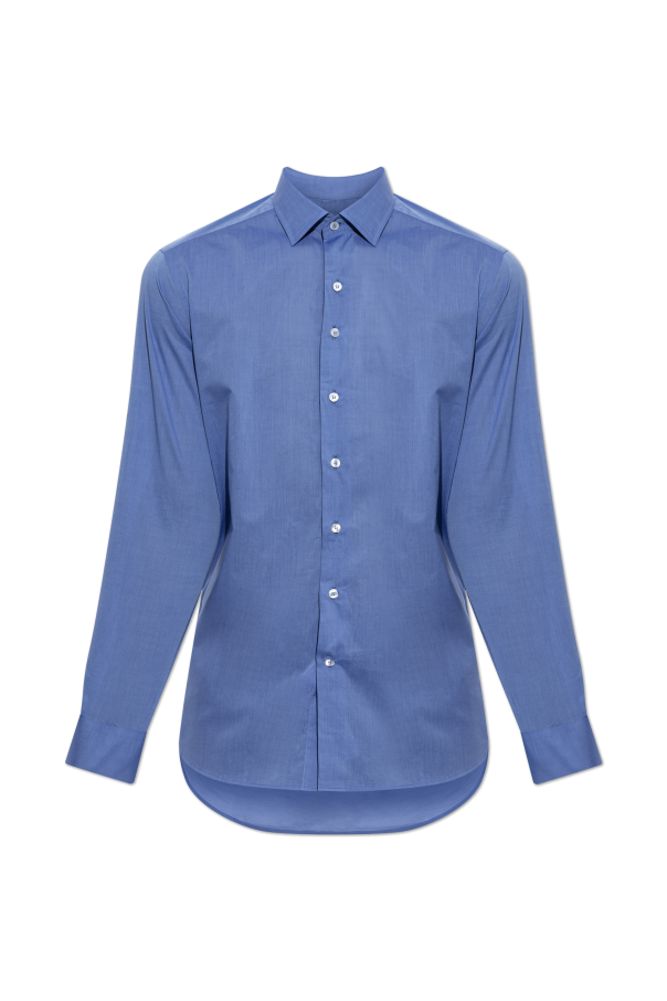 Shirt with embroidered logo od Etro