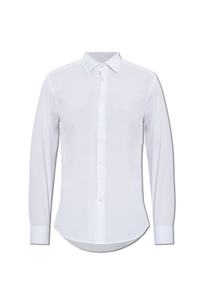 Camisa con logo bordado