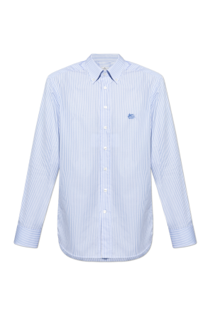 Shirt with stripe pattern