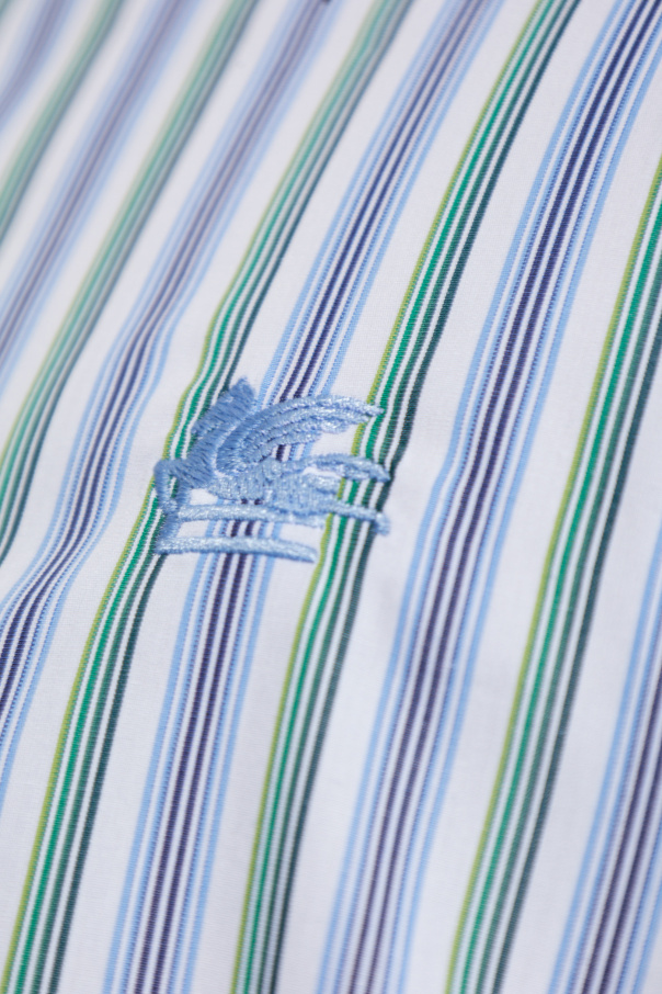 Etro Koszula ze wzorem w pasy