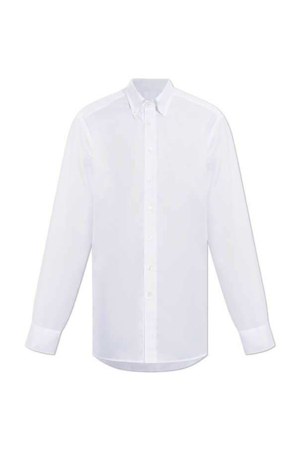 Shirt with embroidered logo od Etro