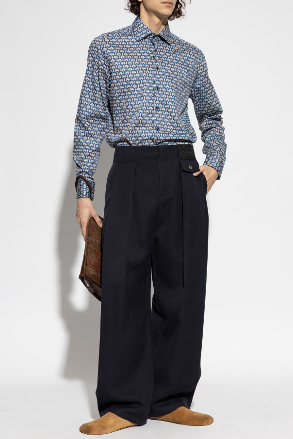 Etro Camisa estampada