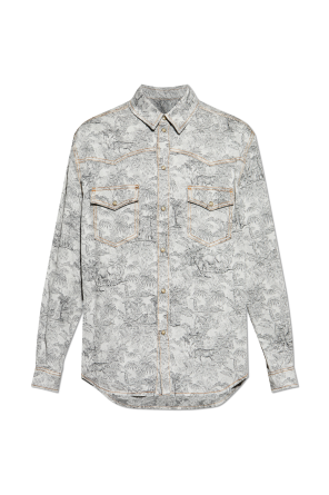 Shirt with plant motif od Etro