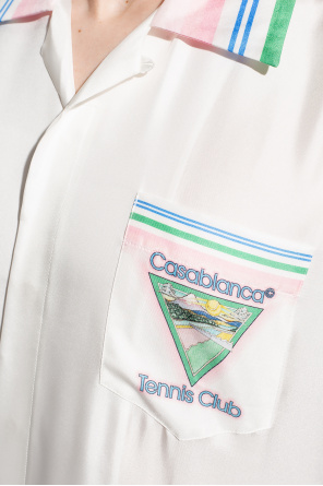 Casablanca ‘Tennis Club Icon’ shirt with print