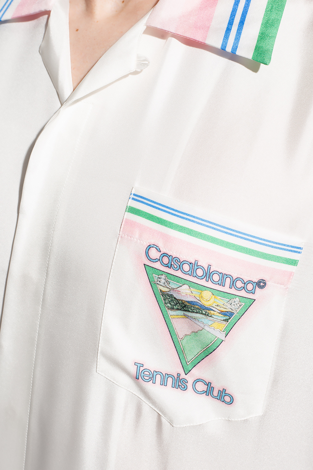 Casablanca ‘Tennis Club Icon’ shirt with print