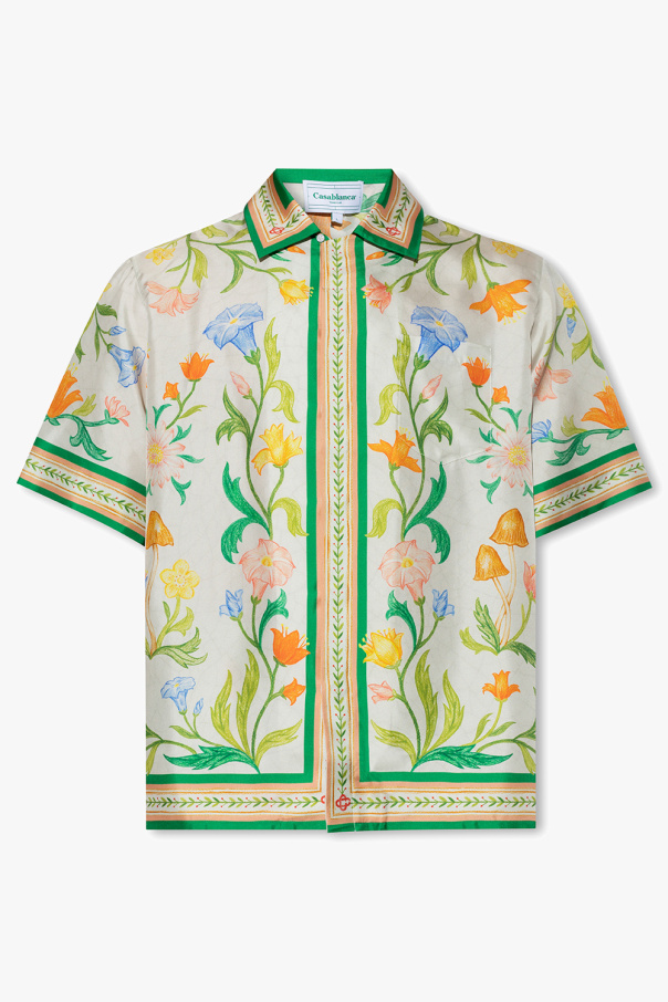 Casablanca Silk Sleeve shirt