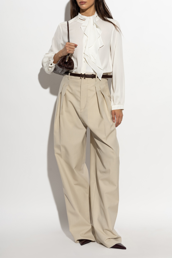Max Mara Camisa de seda ‘Leccio’