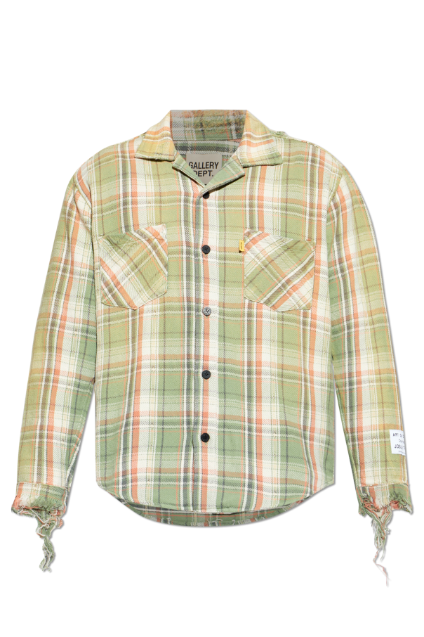 Checked pattern shirt od GALLERY DEPT.