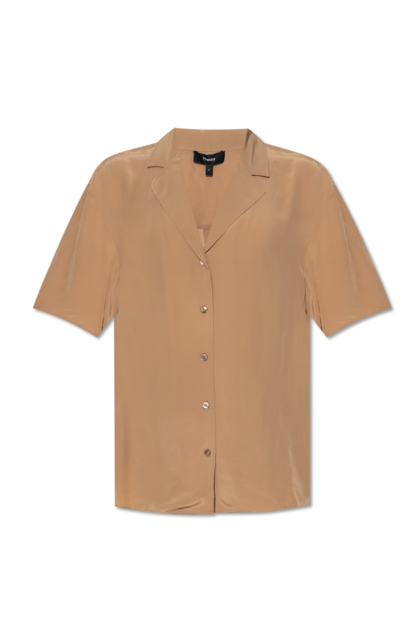 Theory shirt con with short sleeves