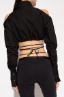 Nensi Dojaka Cut-out crop shirt