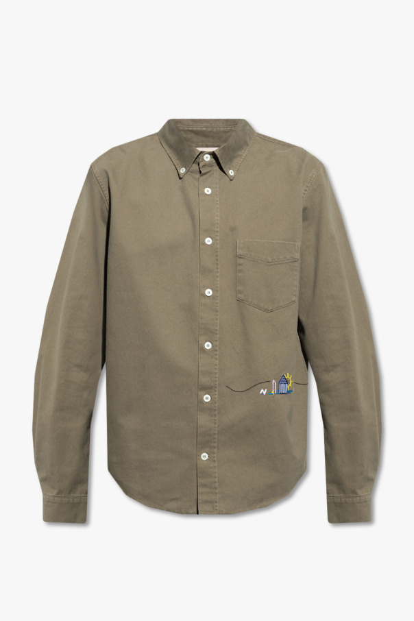 Nick Fouquet Embroidered shirt