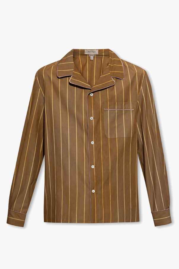 Nick Fouquet Kiton buttoned-up A-line shirt