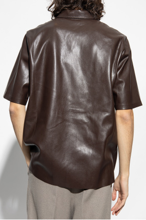 Nanushka ‘Bodil’ shirt from vegan leather