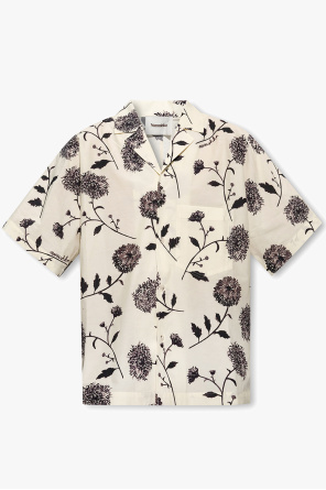 ‘yuki’ shirt with floral motif od Nanushka