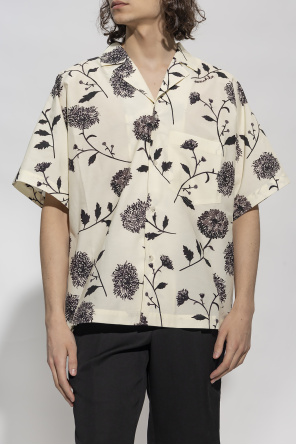 Nanushka ‘Yuki’ shirt layered with floral motif