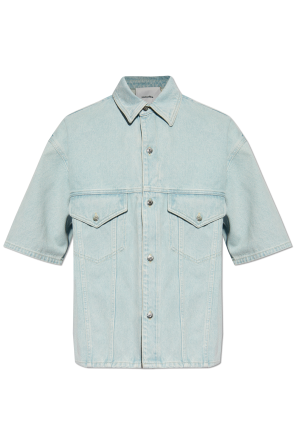 Jeansowa koszula ‘jorge’ od Nanushka