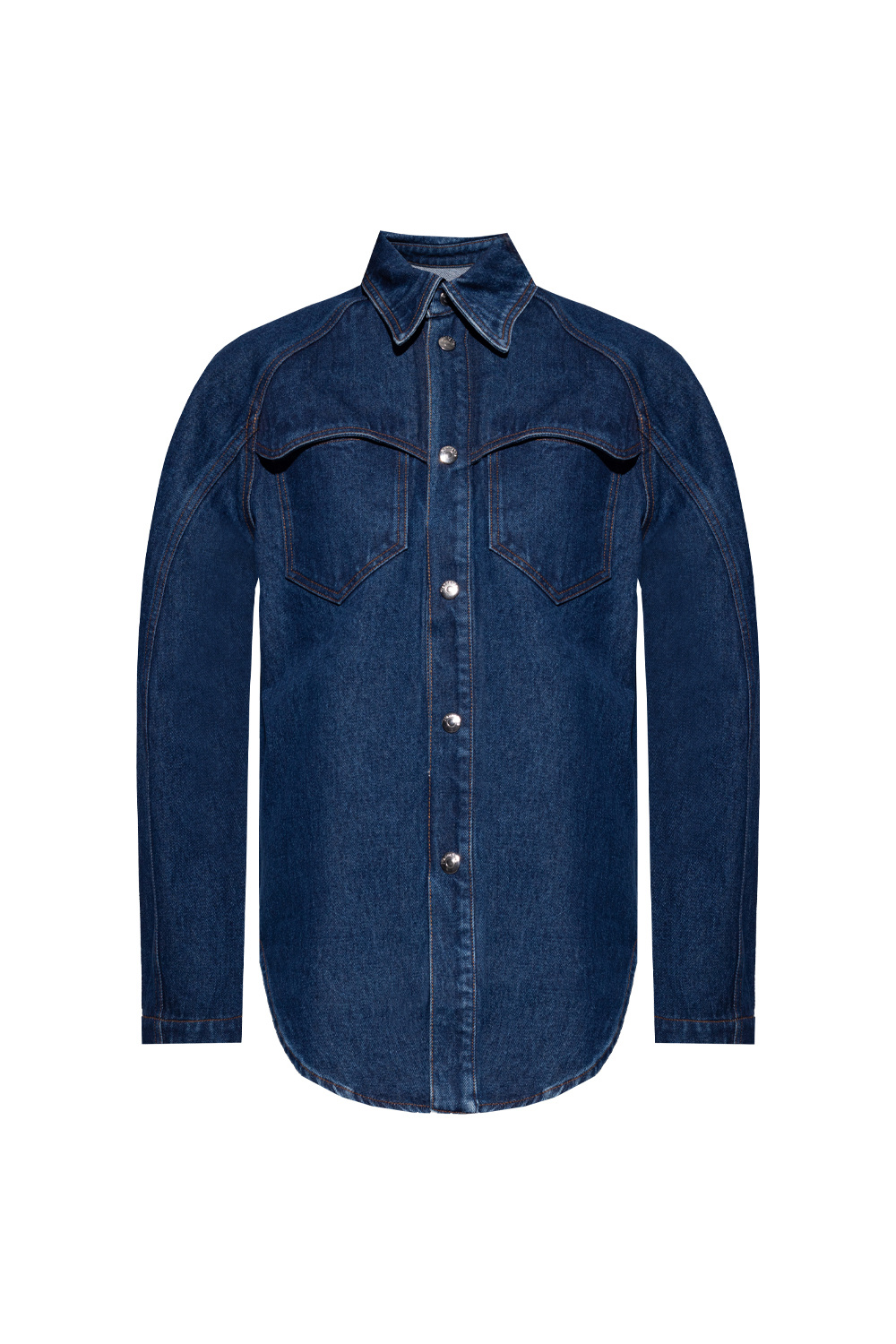 Nanushka Oversize denim shirt