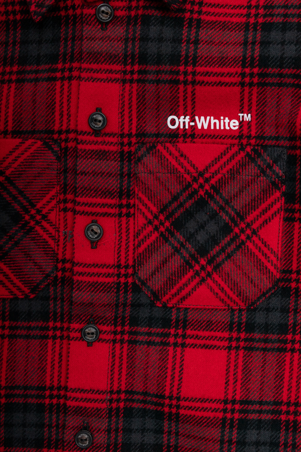 Off-White Kids Checked Kids shirt