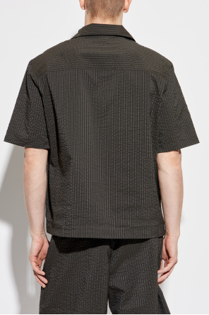 Maison Kitsuné Shirt with stripe pattern