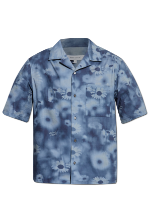 Shirt with floral pattern