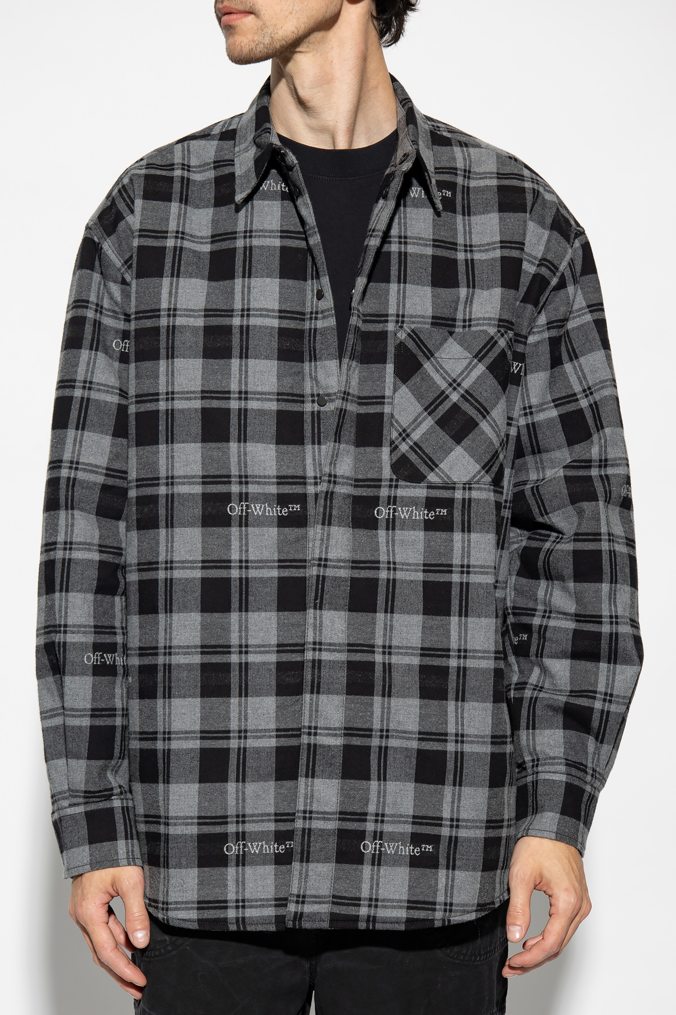 Off-White Checked shirt