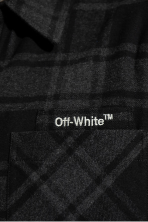 Off-White Flannel shirt with logo