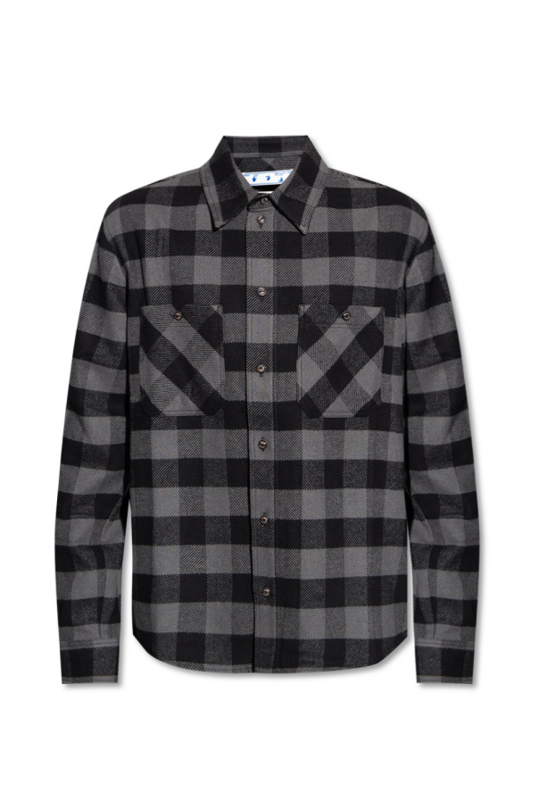 Off-White Checked Western shirt
