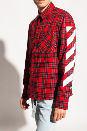 Off-White Checked shirt with pockets