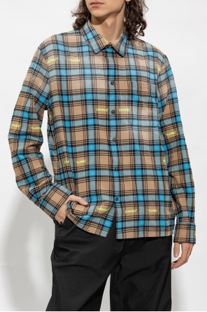 Off-White Checked surf shirt