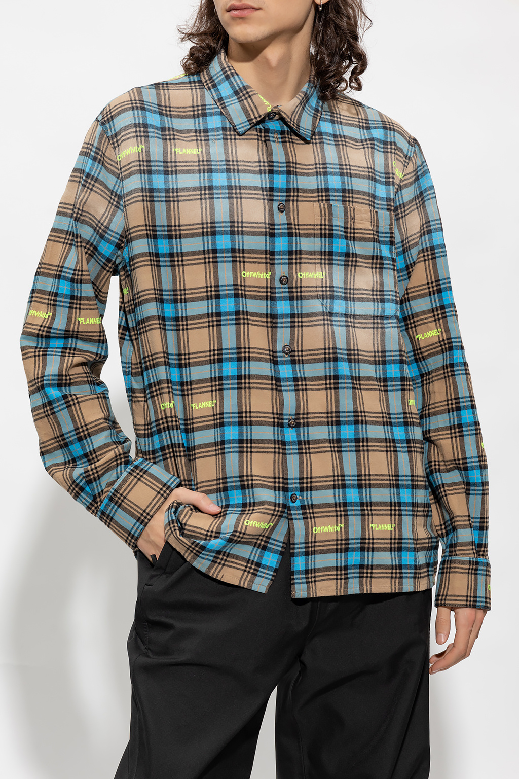 Off-White Checked shirt