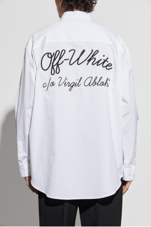 Off-White Hemd mit Logo
