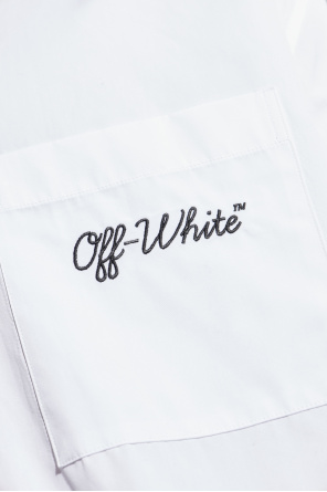 Off-White Hemd mit Logo