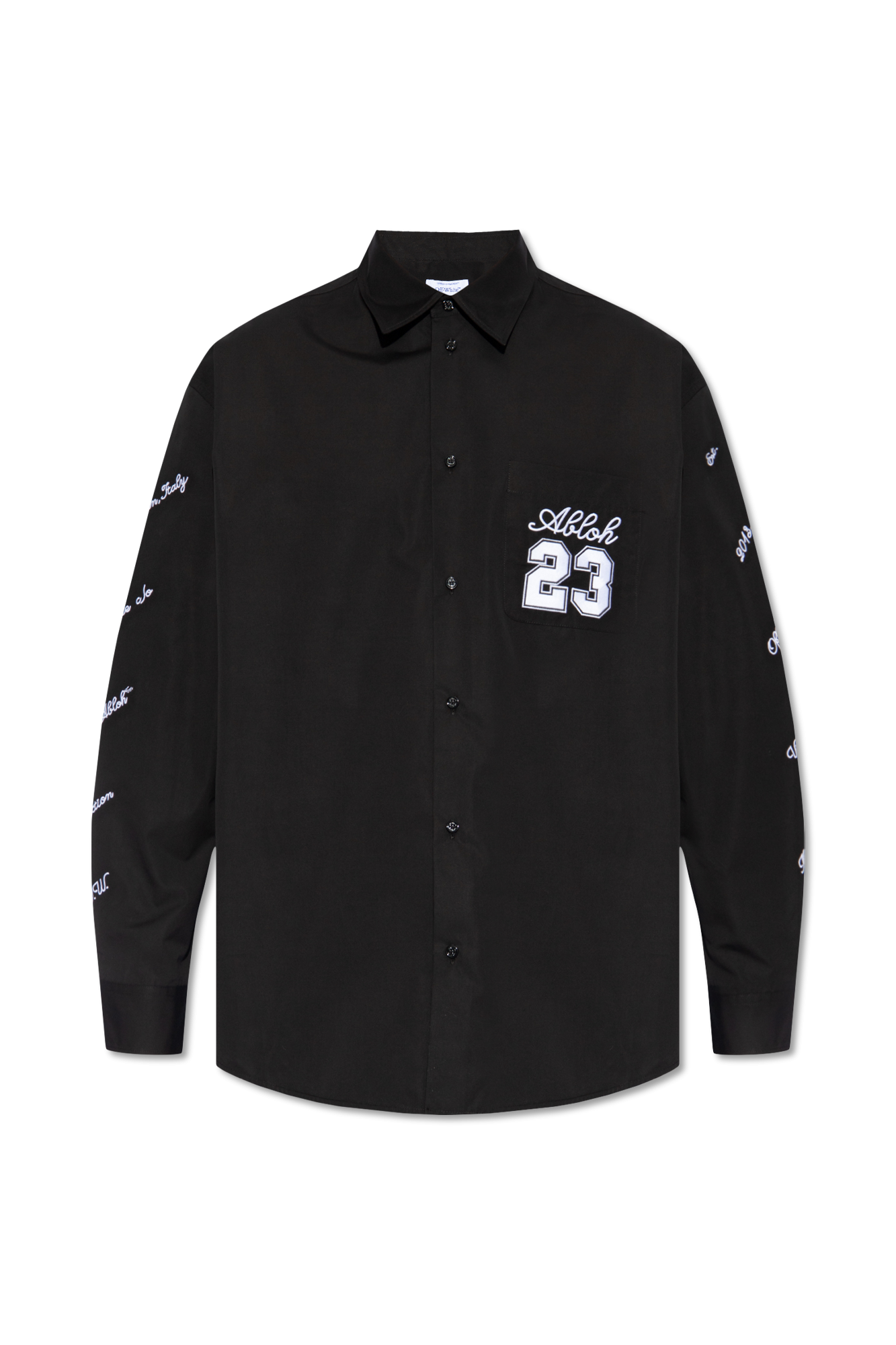 Black Shirt with logo Off-White - Vitkac Italy