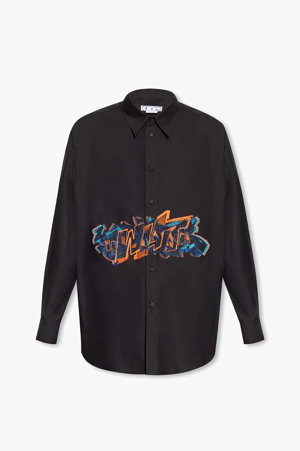 Off-White Embroidered double-breasted shirt
