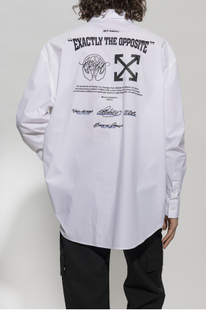 Off-White Moschino chest logo-print sweatshirt Rosa