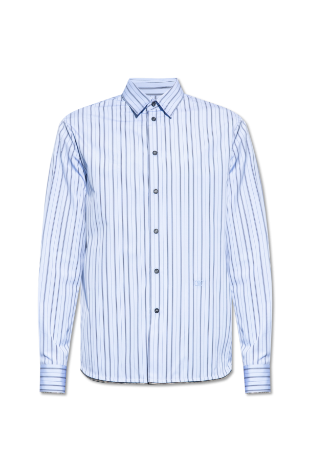 Off-White Koszula ze wzorem w prążki