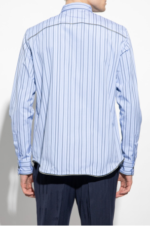 Off-White Pinstriped the shirt