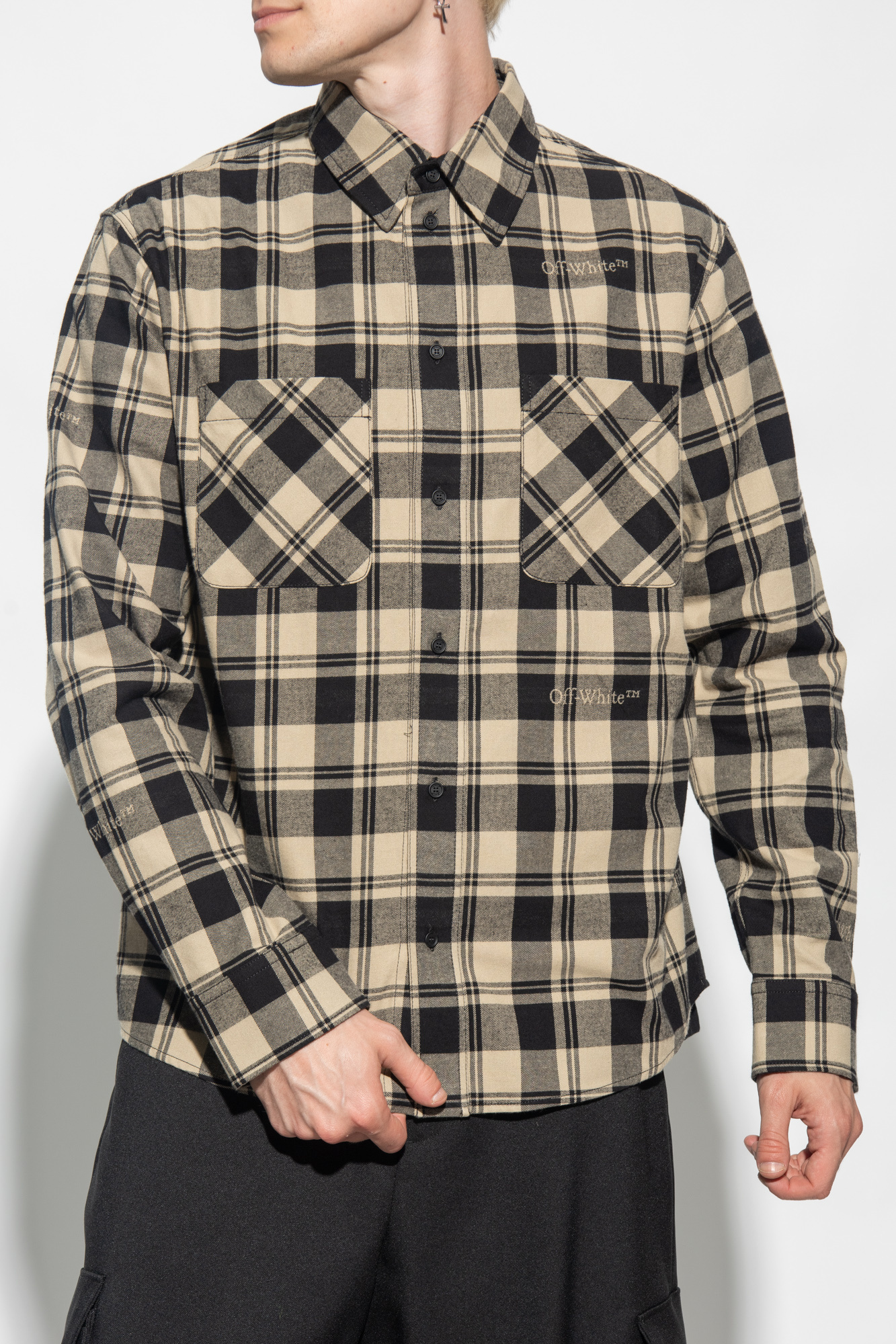 Off-White Checked shirt