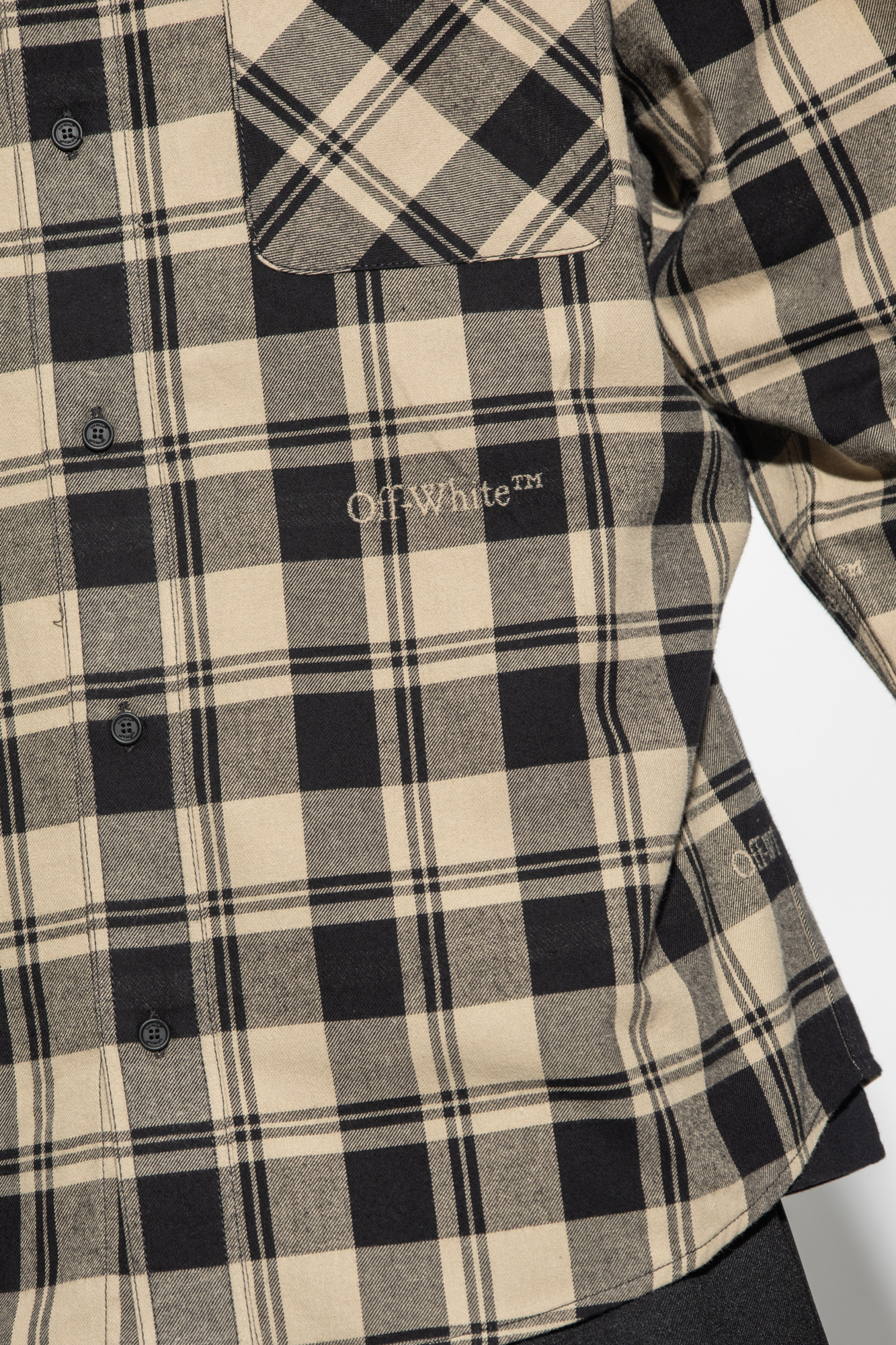 Off-White Checked shirt