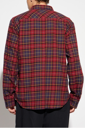 Off-White Hemd mit Karomuster